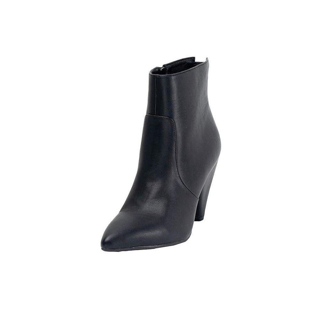 Good Choice Womens 9.5 M Black Pointed Toe High Heel Ankle Booties NIB ZV6